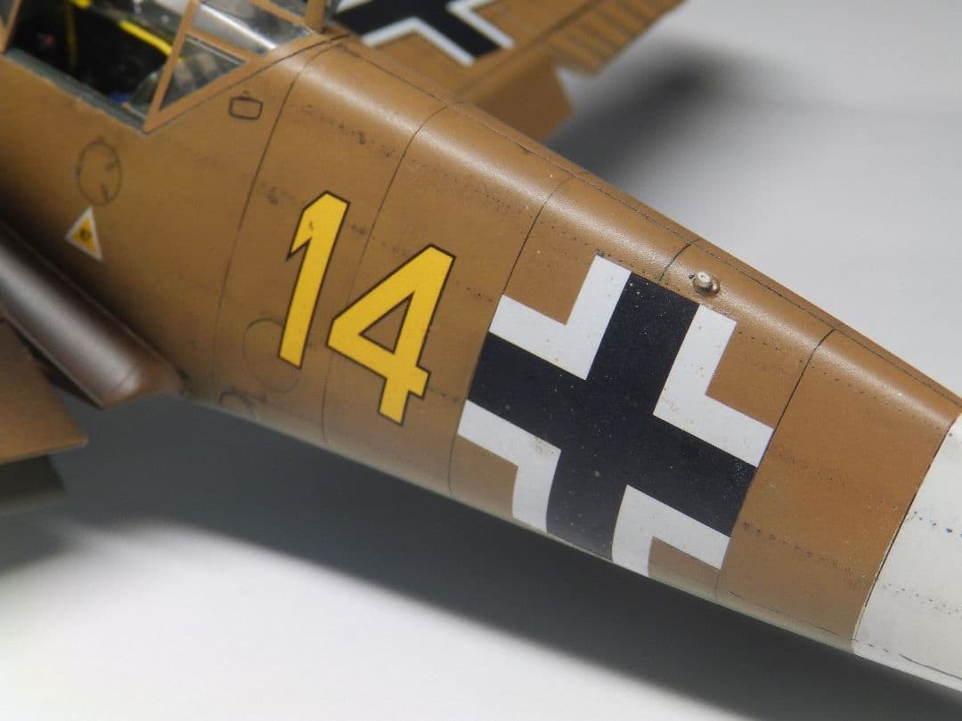 MI工房完成品,32分の1メッサーシュミットBf−109F−4Ｔrop