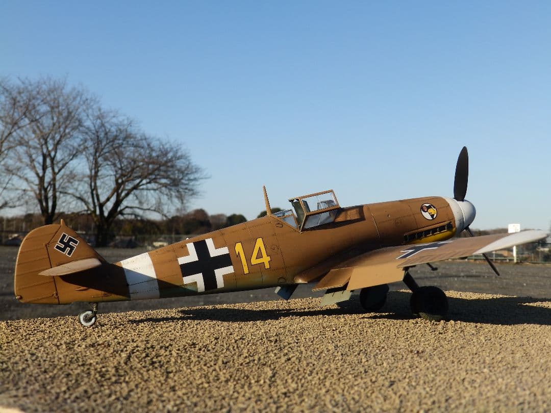 MI工房完成品,32分の1メッサーシュミットBf−109F−4Ｔrop