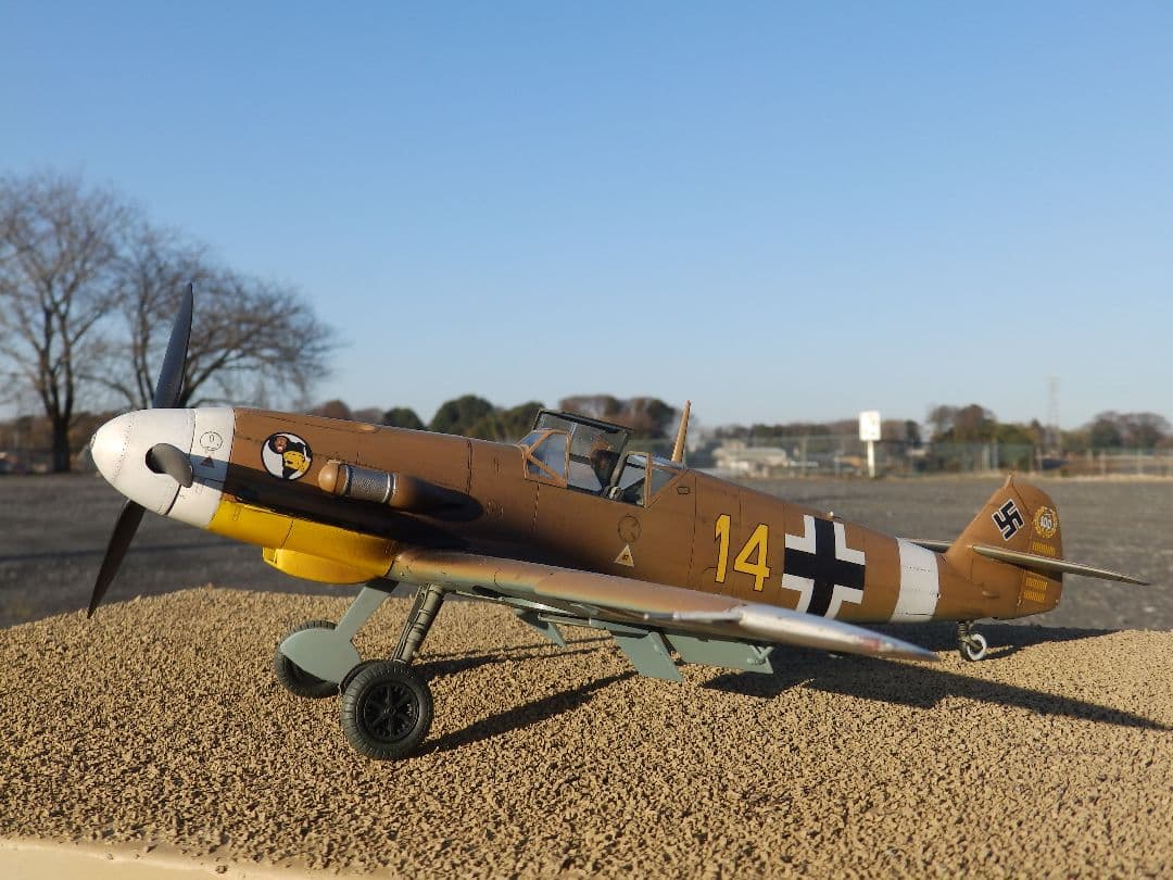 MI工房完成品,32分の1メッサーシュミットBf−109F−4Ｔrop