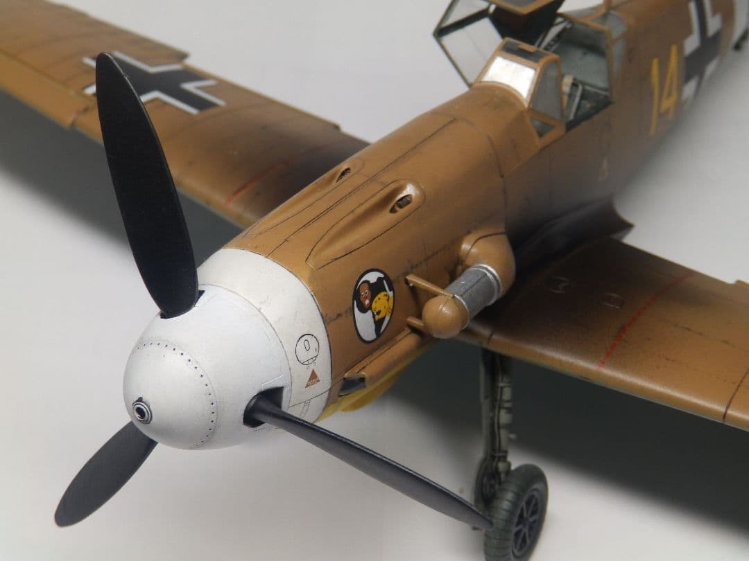 MI工房完成品,32分の1メッサーシュミットBf−109F−4Ｔrop