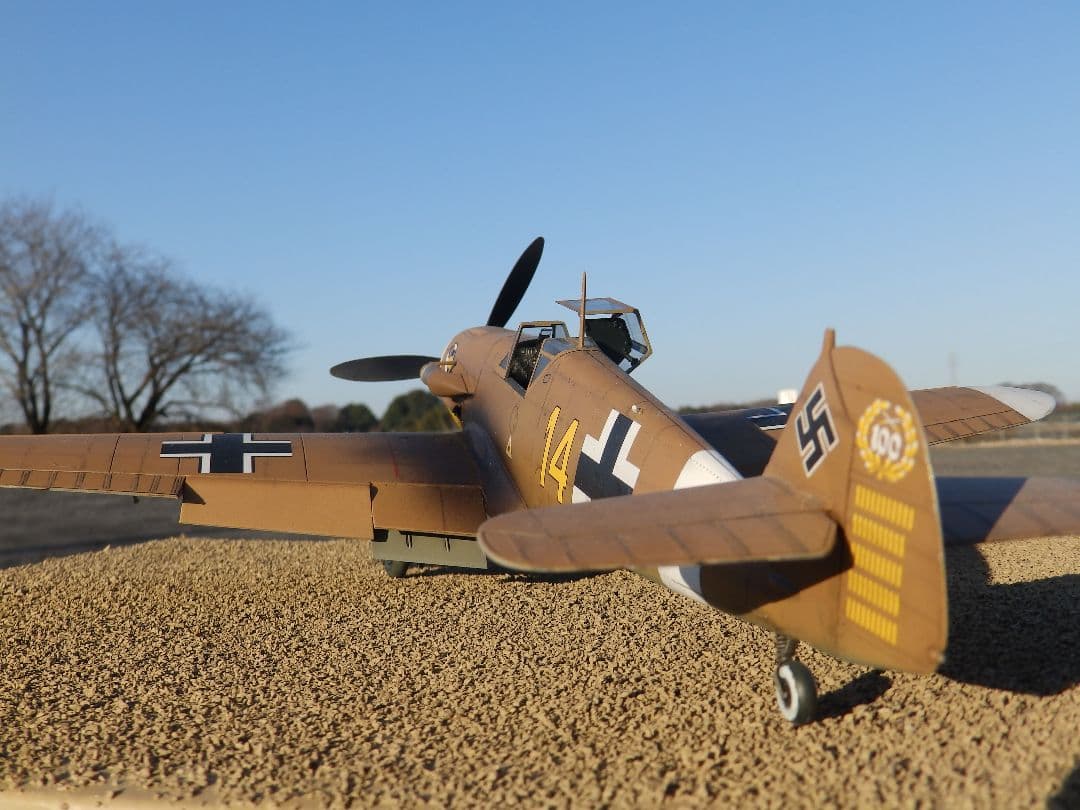 MI工房完成品,32分の1メッサーシュミットBf−109F−4Ｔrop