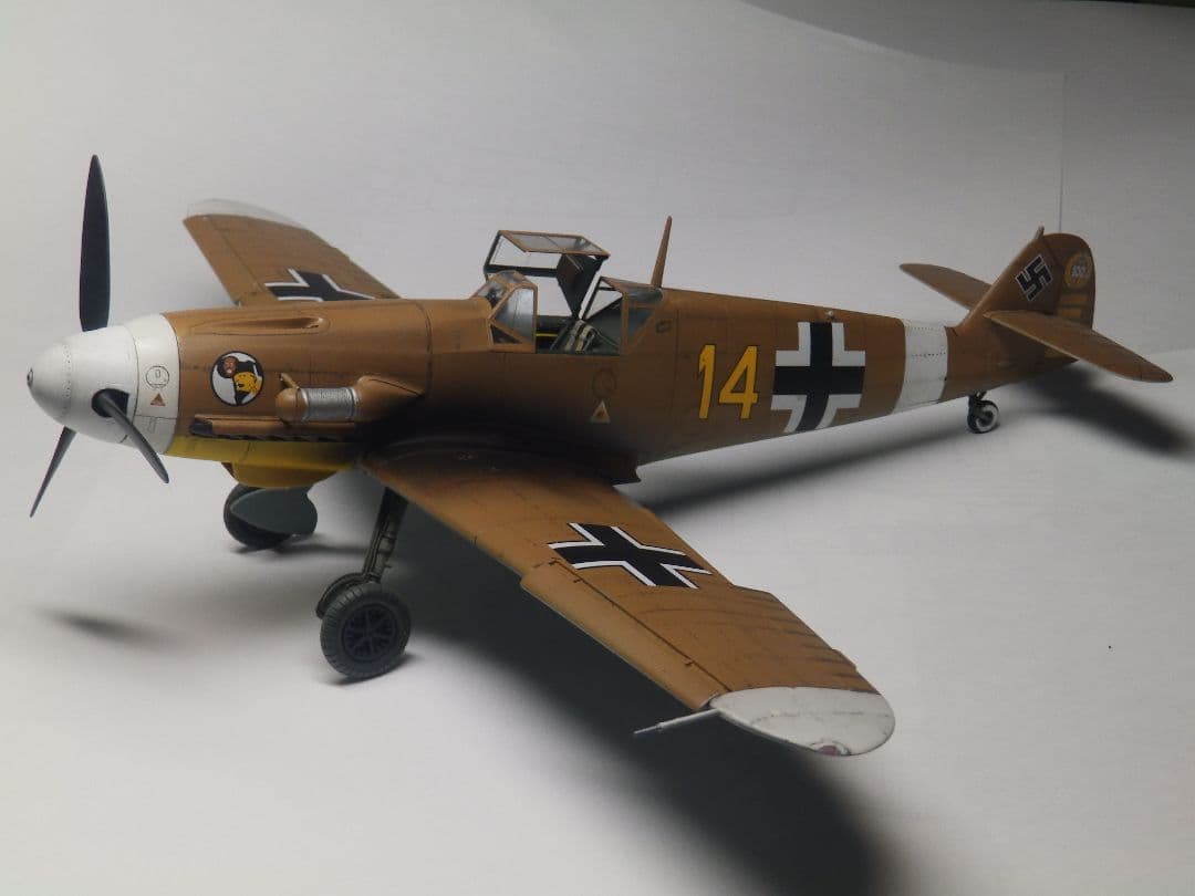MI工房完成品,32分の1メッサーシュミットBf−109F−4Ｔrop