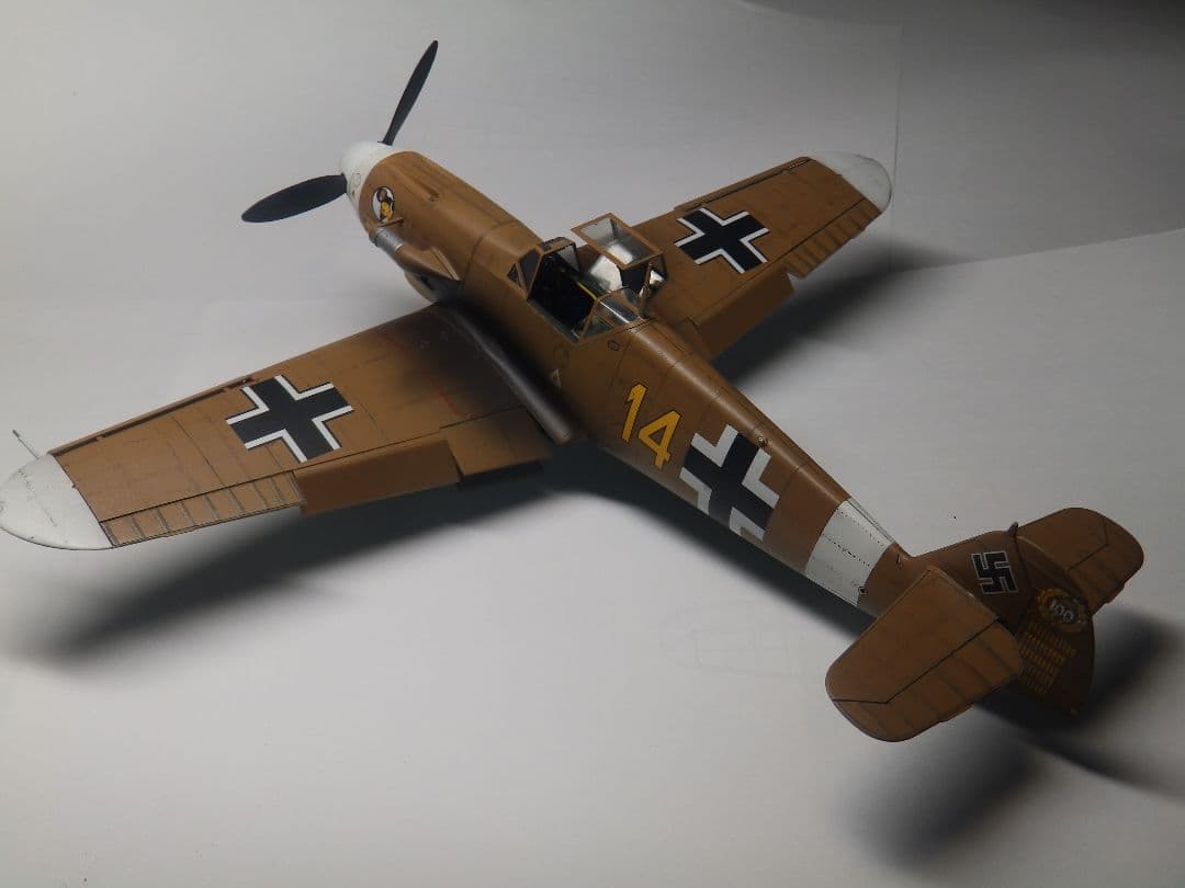 MI工房完成品,32分の1メッサーシュミットBf−109F−4Ｔrop