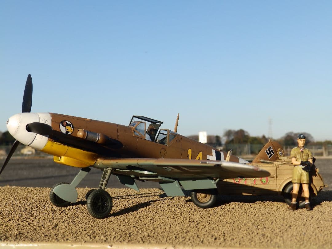 MI工房完成品,32分の1メッサーシュミットBf−109F−4Ｔrop