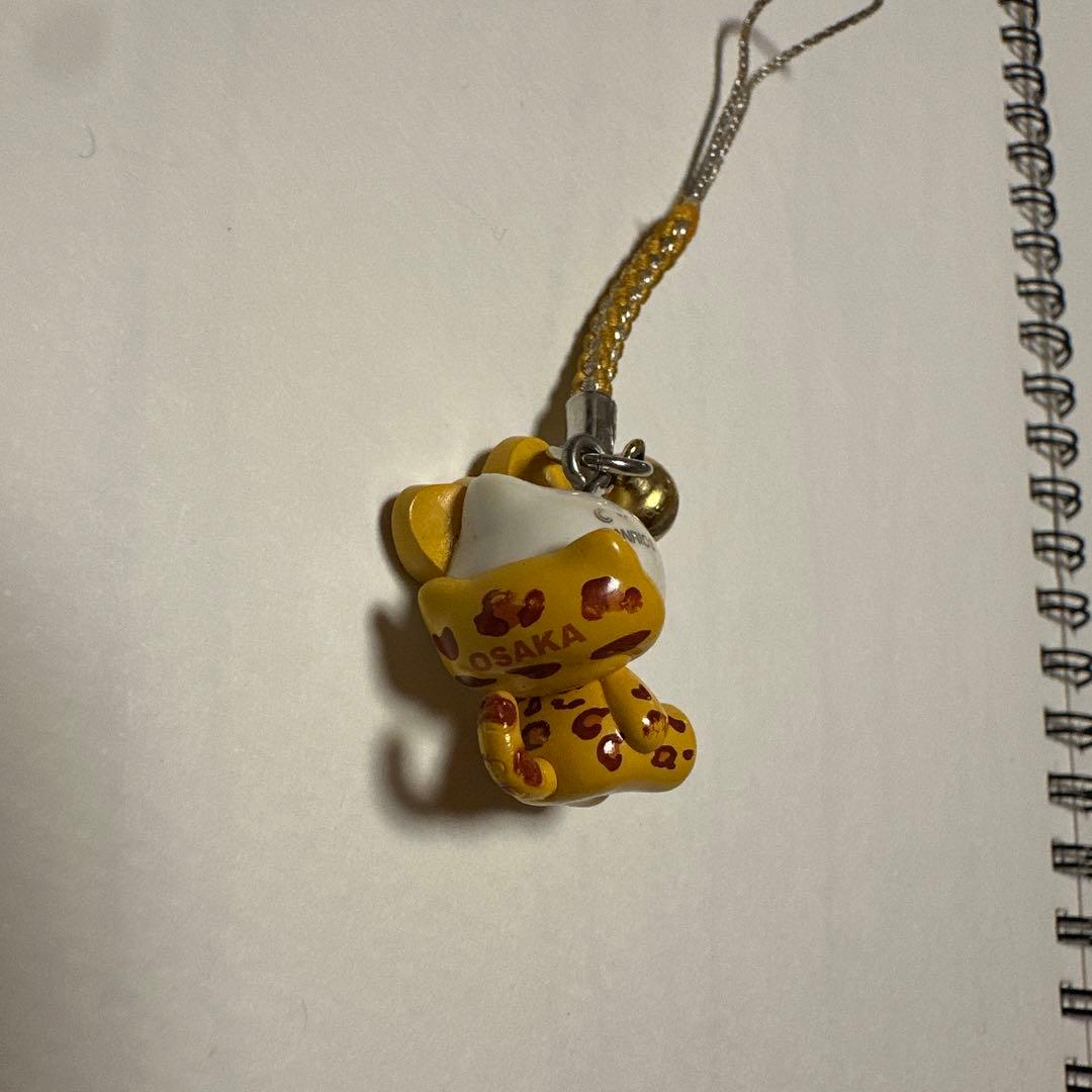 ⭐️レア⭐️ご当地ハローキティ大阪限定 ヒョウ柄ストラップ