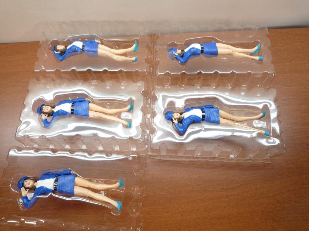 出動！ミニスカポリス　RYOKO SAWAKI フィギュア 5体セット