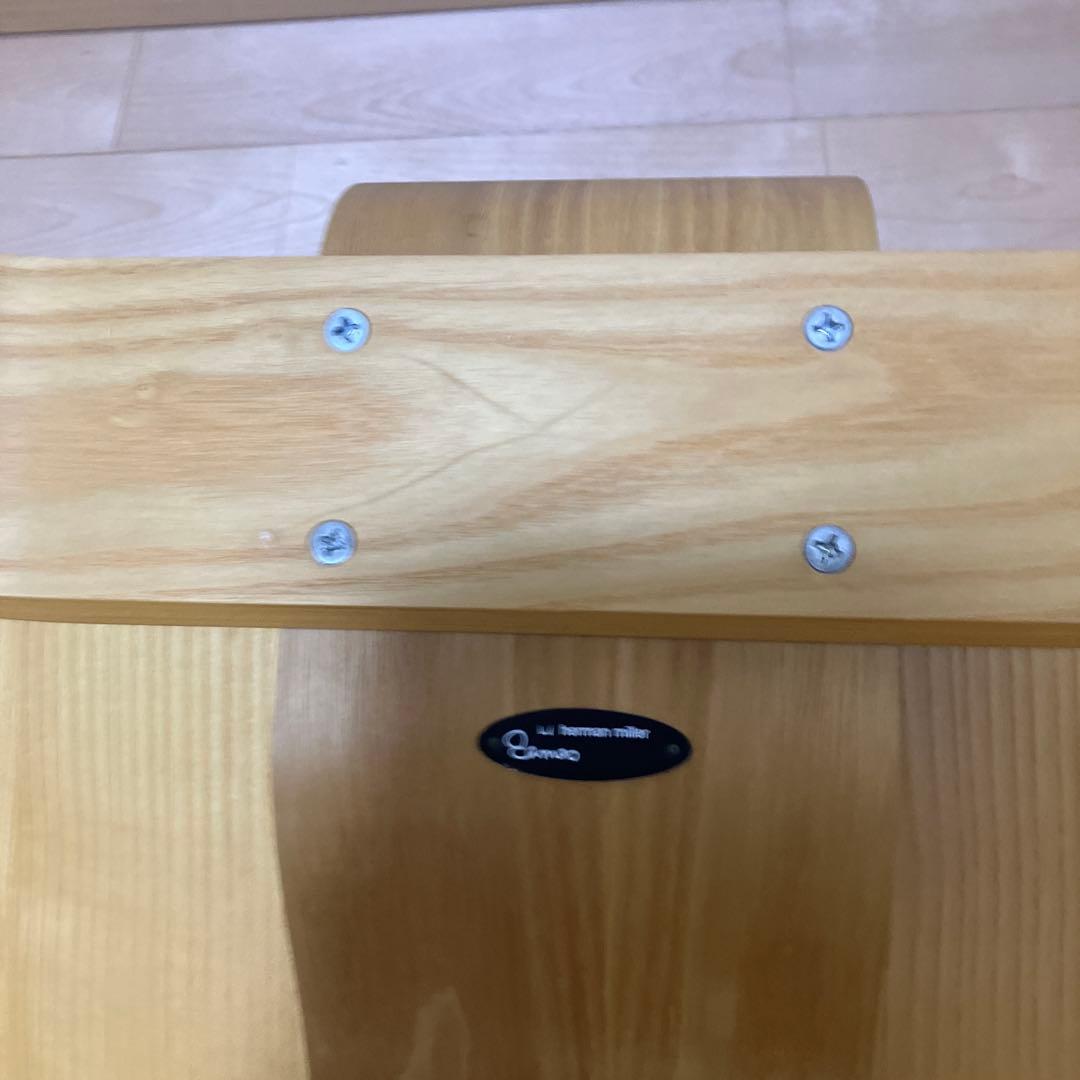 最終値下げハーマンミラーダイニングチェア背もたれ外れ着払い　即日発送