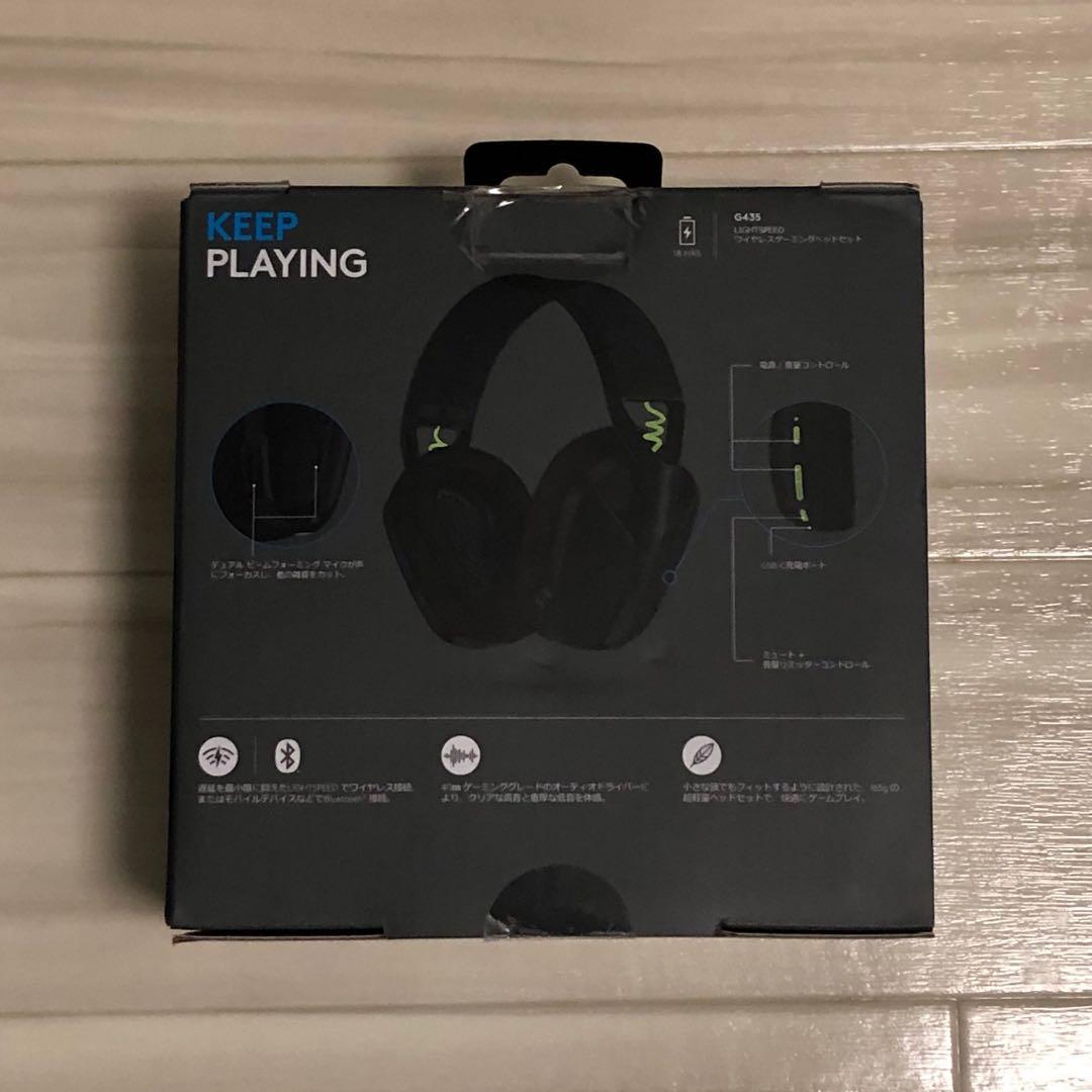 logicool G435 Bluetooth ゲーミングヘッドセット