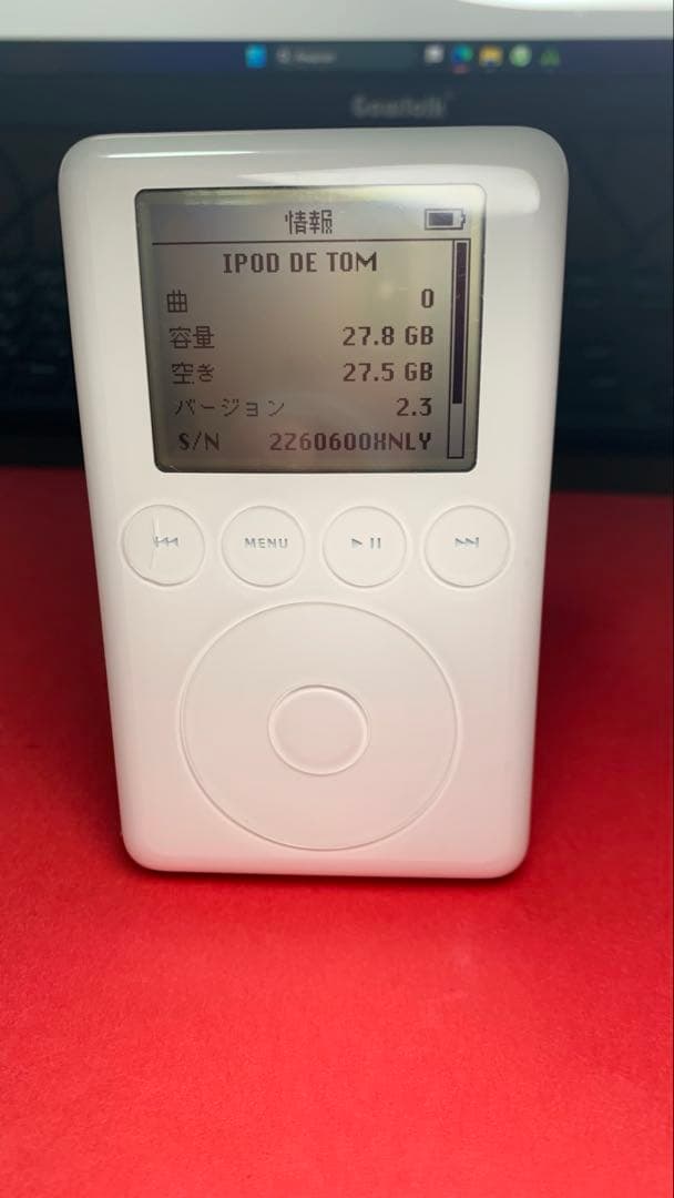 iPod classic第3世代 30GB