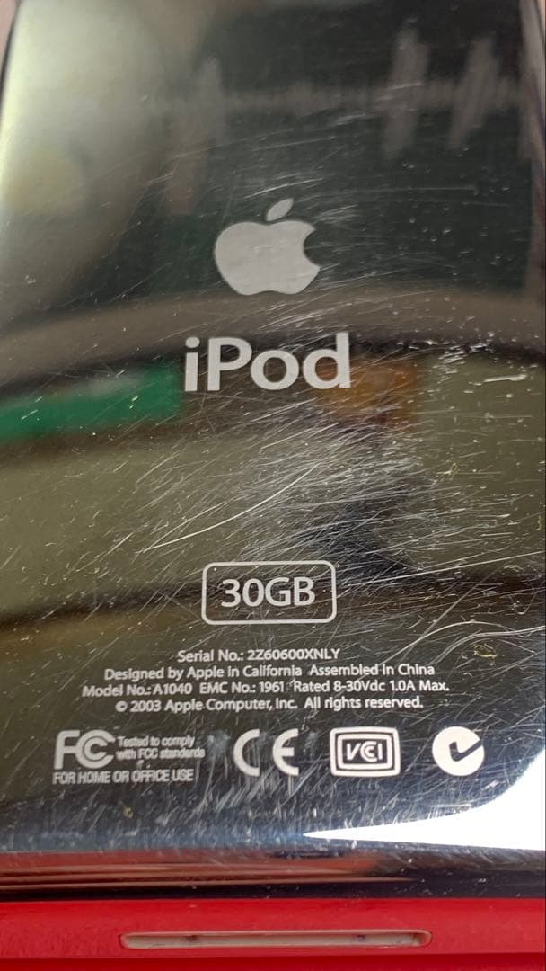 iPod classic第3世代 30GB