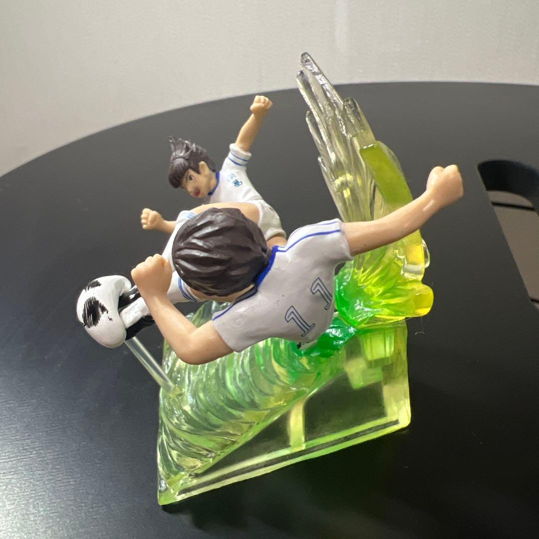 キャプテン翼【希少中古】トレーディングフィギュア 翼＆岬 ツインシュート