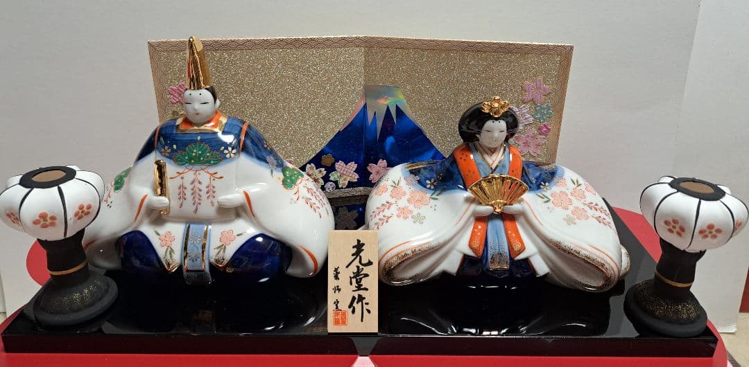 ☺︎☆☆☆☺︎さま専用 ①ひな人形 親王飾り 薬師堂 光堂作 本体のみ