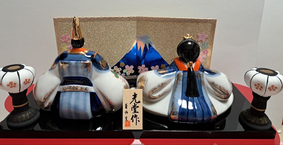 ☺︎☆☆☆☺︎さま専用 ①ひな人形 親王飾り 薬師堂 光堂作 本体のみ