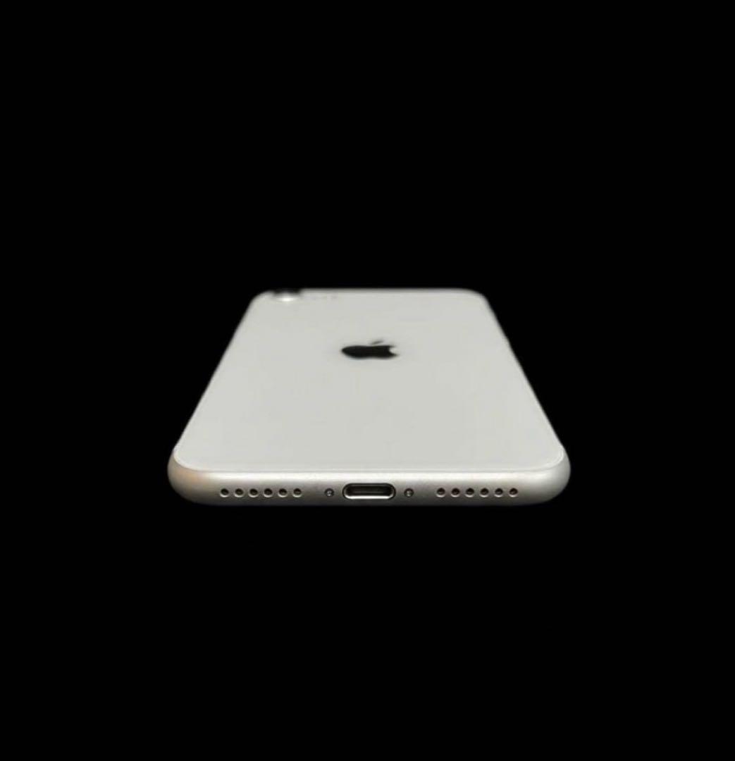 【超美品】iPhone SE 第2世代 128GB ホワイト/純正BT90%
