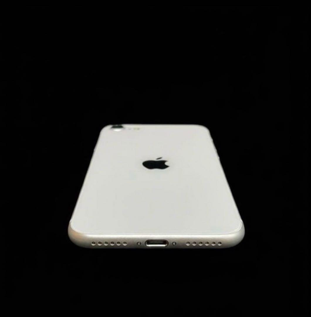 【超美品】iPhone SE 第2世代 128GB ホワイト/純正BT90%