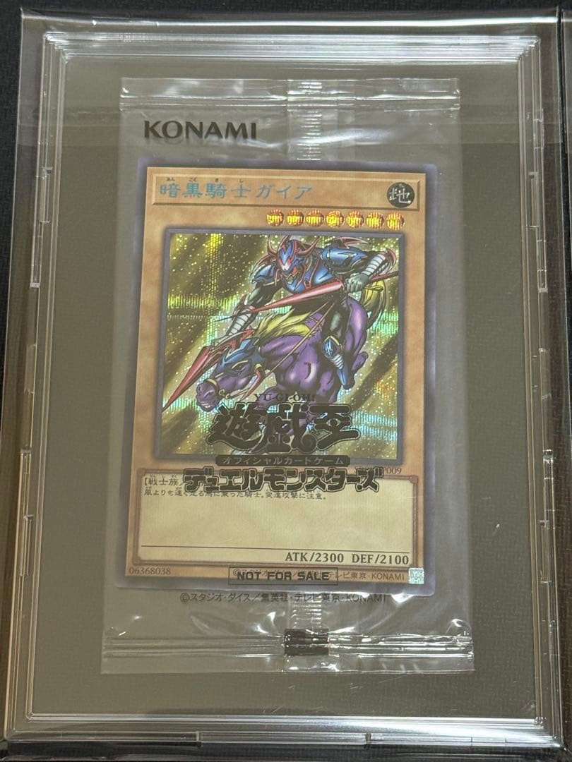 遊戯王 暗黒騎士ガイア ブルシク ブルーシークレット 未開封　2枚