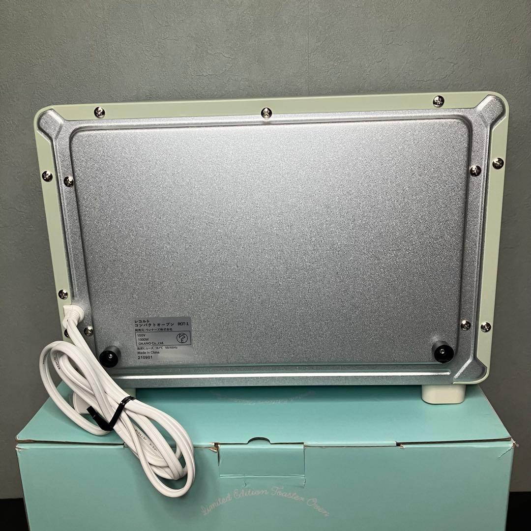 レコルト　ムーミン　コンパクトオーブン　ROT-1 グリーン　未使用品