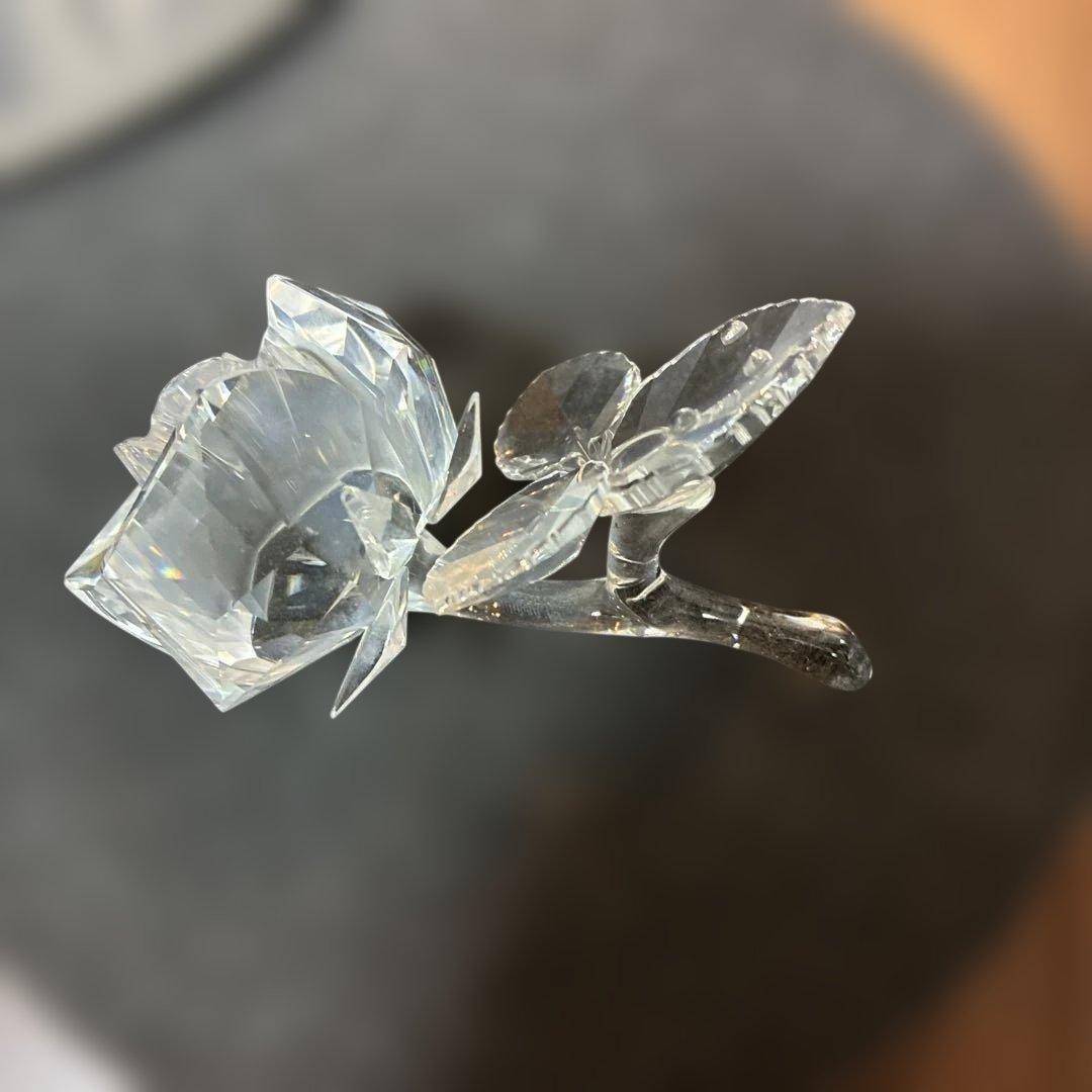 SWAROVSKI ローズオブジェ
