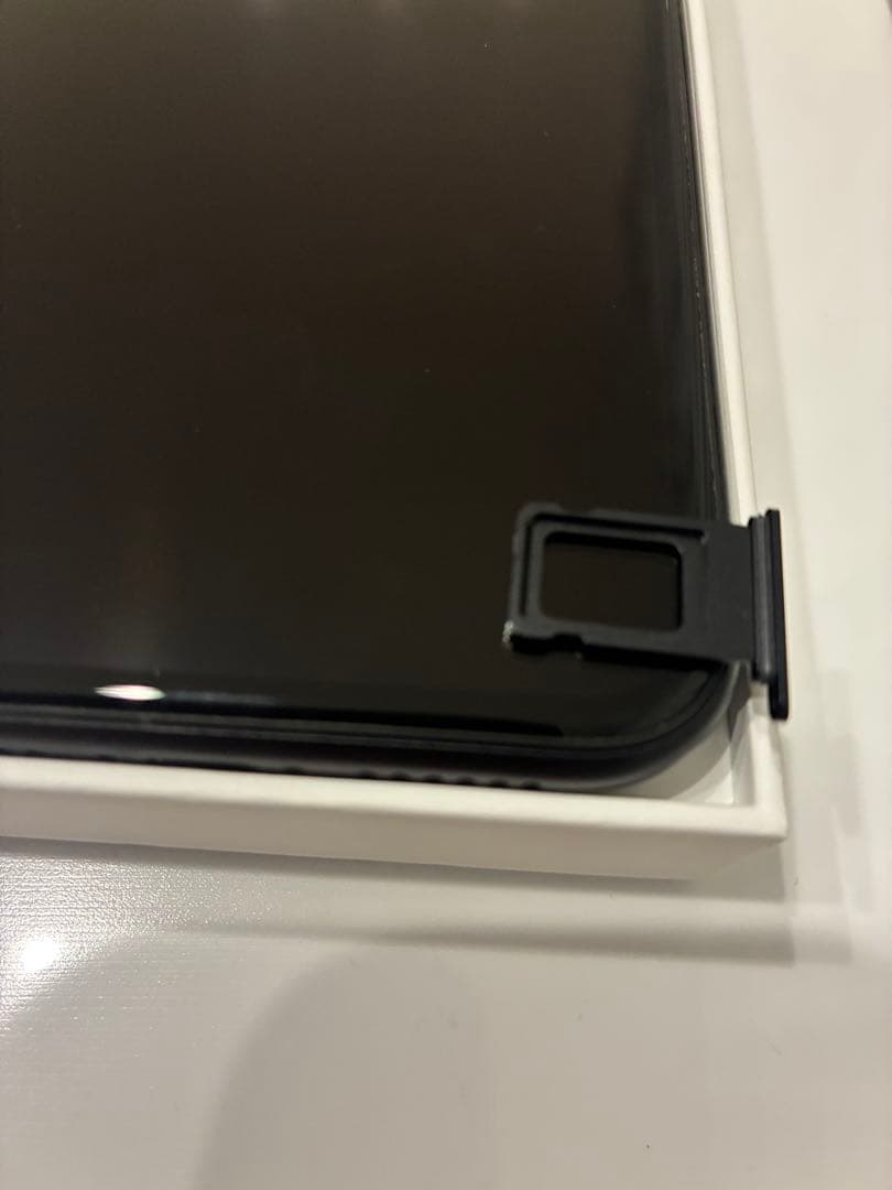 Apple iPhone XR ブラック ジャンク 画面横線有 24時間内発送