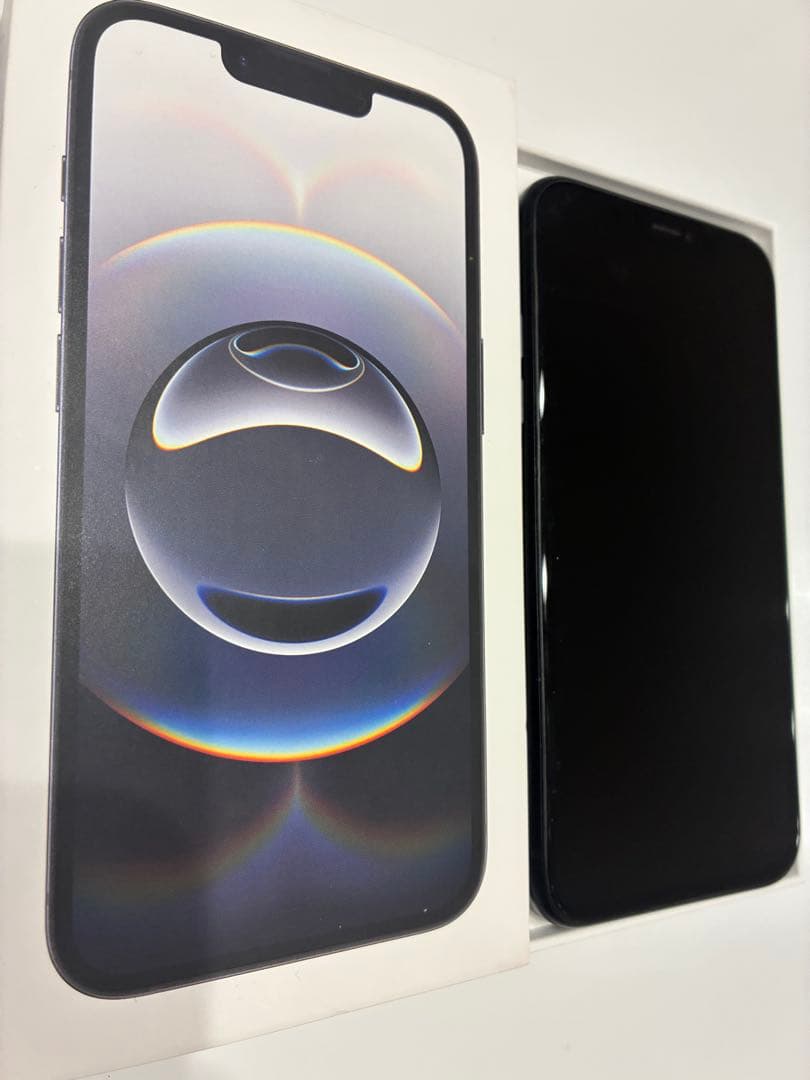 Apple iPhone XR ブラック ジャンク 画面横線有 24時間内発送