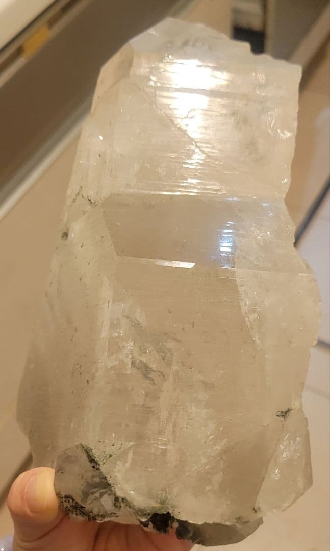 ！月末限定特価ヒマラヤマ！メガサイズ！2キロ超え！！高品質虹ルチル　ネパール産