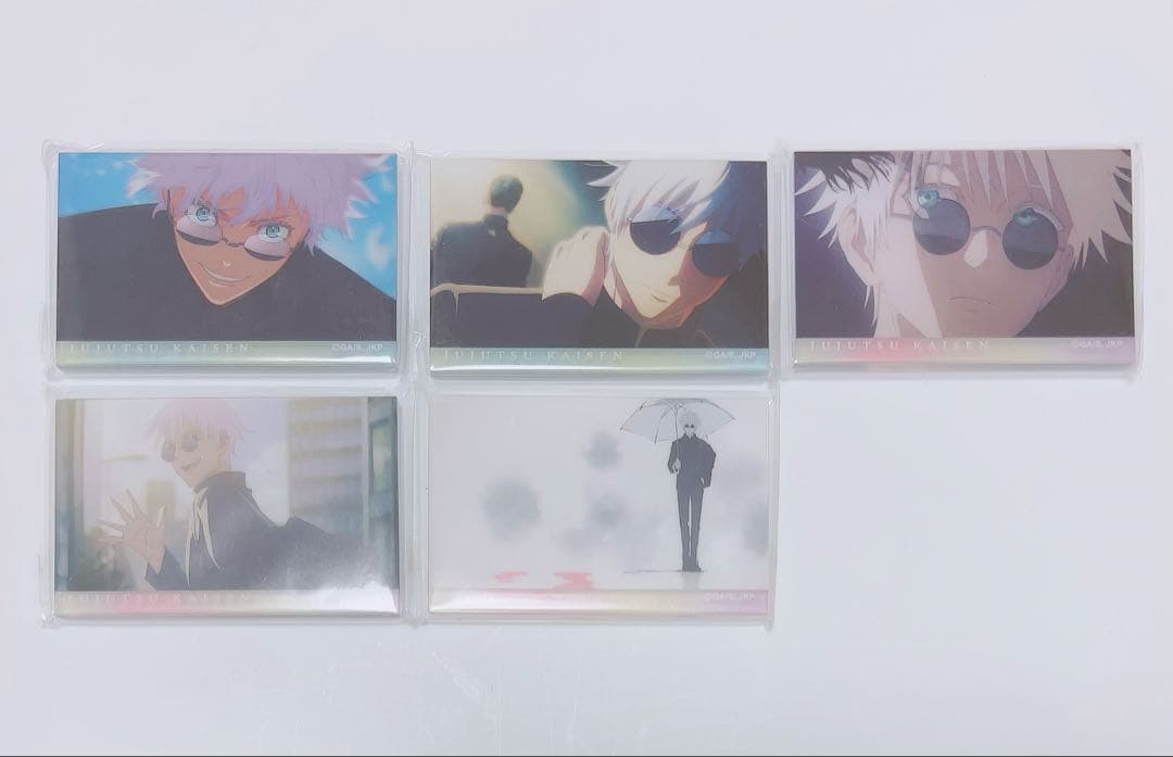 呪術廻戦 五条 五条悟 場面写 アクリルブロック セット