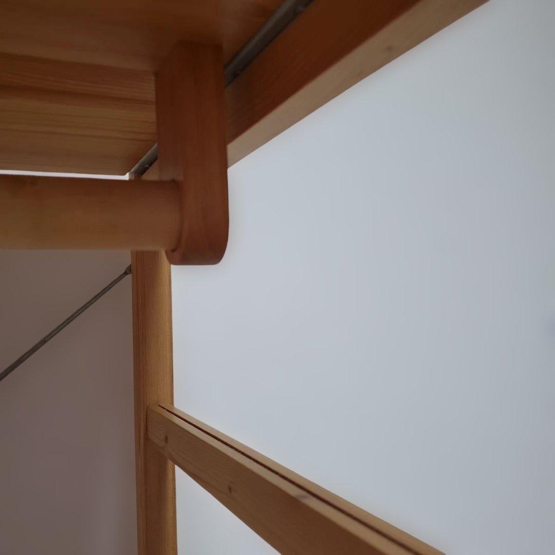 無印良品 パイン材ユニットシェルフ　ワードローブ