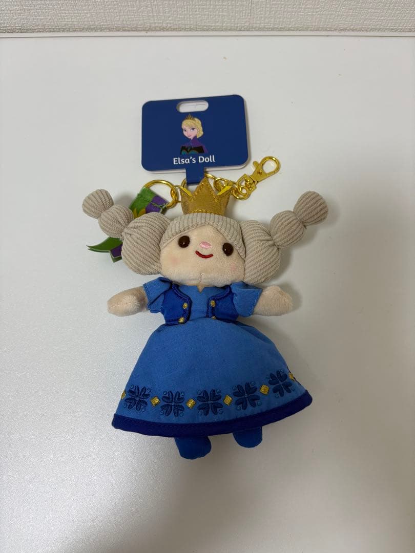 アナと雪の女王 エルサの人形 エルサ リボン ディズニーストア