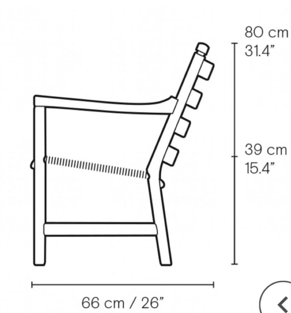 ウェグナー・カールハンセン　CH44 ラウンジチェア