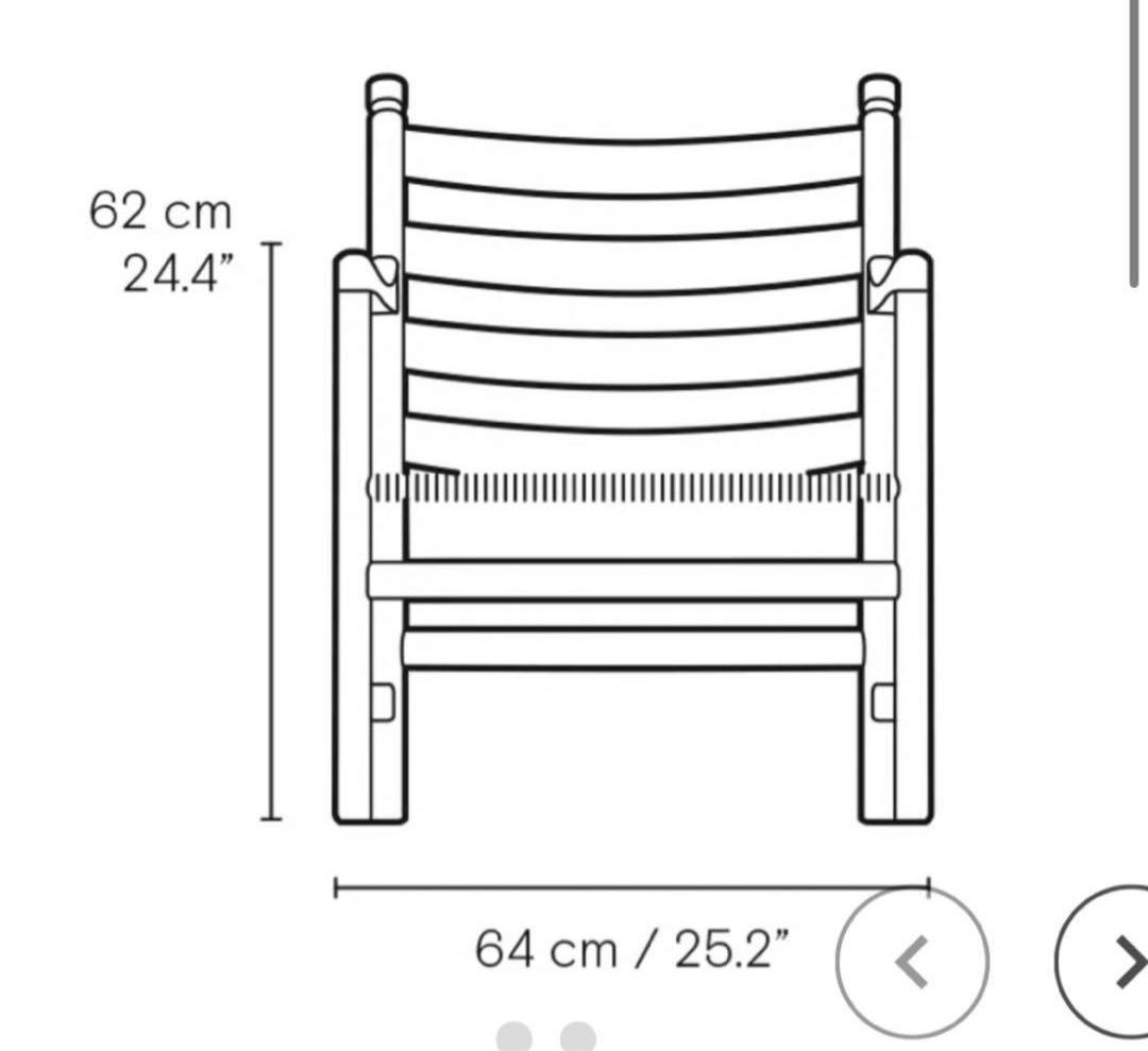 ウェグナー・カールハンセン　CH44 ラウンジチェア