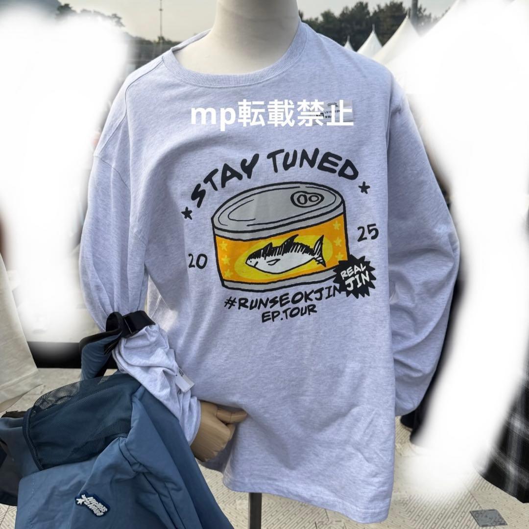 公式 BTS RUNSEOKJIN Tシャツ ロンT ツナ チャムチ M