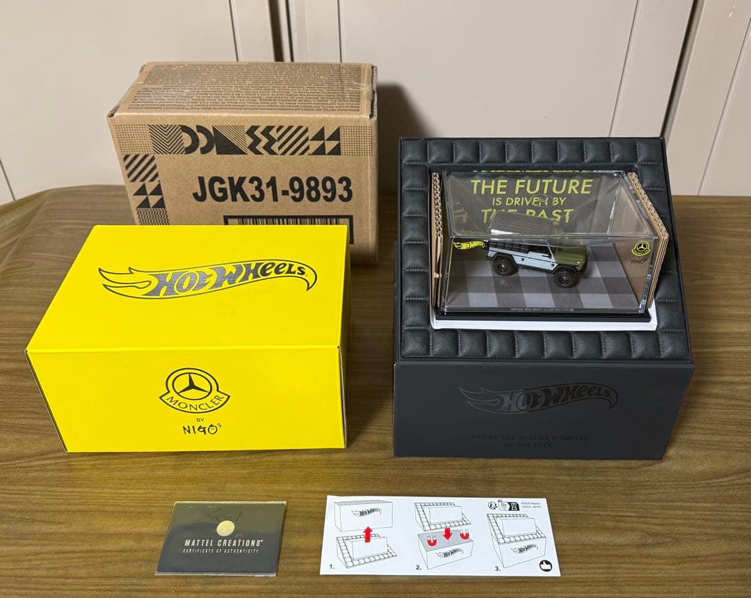 新品！レア！ホットウィール モンクレール NIGO メルセデスベンツ Gクラス