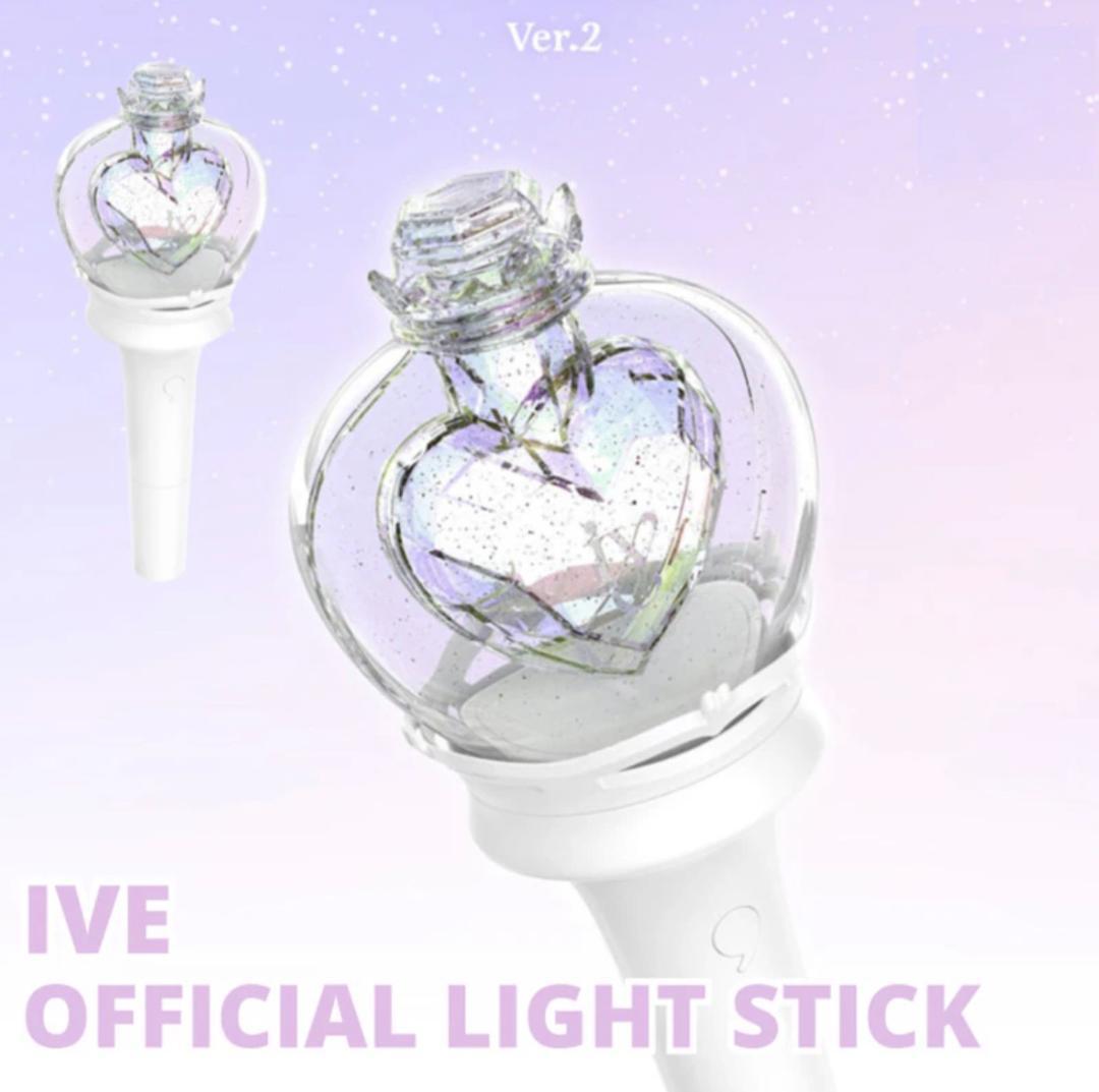 新品未使用　IVE♡ペンライト ver.2　2本セット　トレカ無し