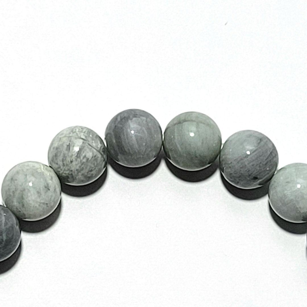 ピンク・糸魚川翡翠ブレスレット:8㍉玉×24個：16~17cmBR0083