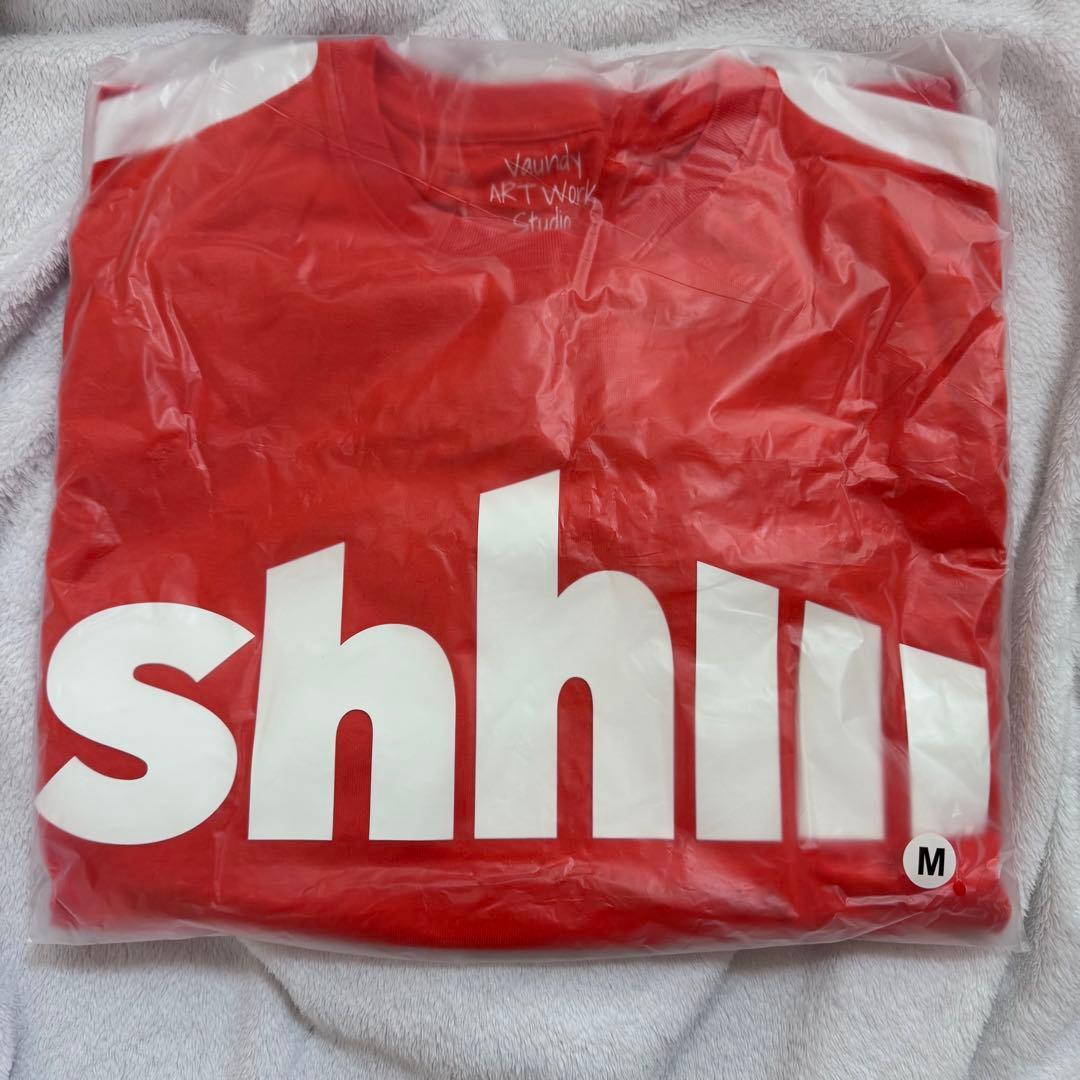 【サイズＭ】Vaundy ShhShirt \"SILENCE\" 長袖Tシャツ