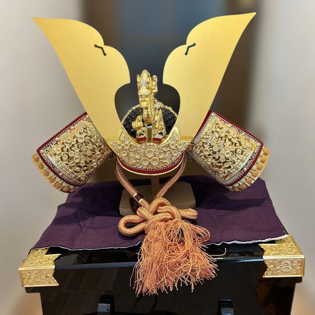 ★五月人形 豪華な兜飾り★昭和レトロ