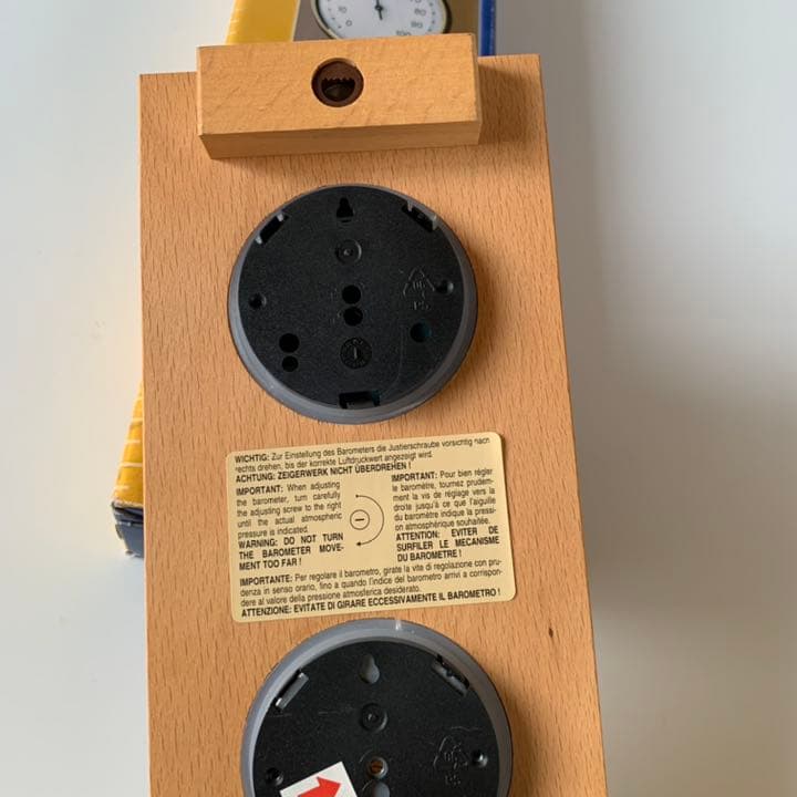 未使用品 TFA 輸入気象計 ドイツ製 温度計 湿度計 気圧計 ドスマン社