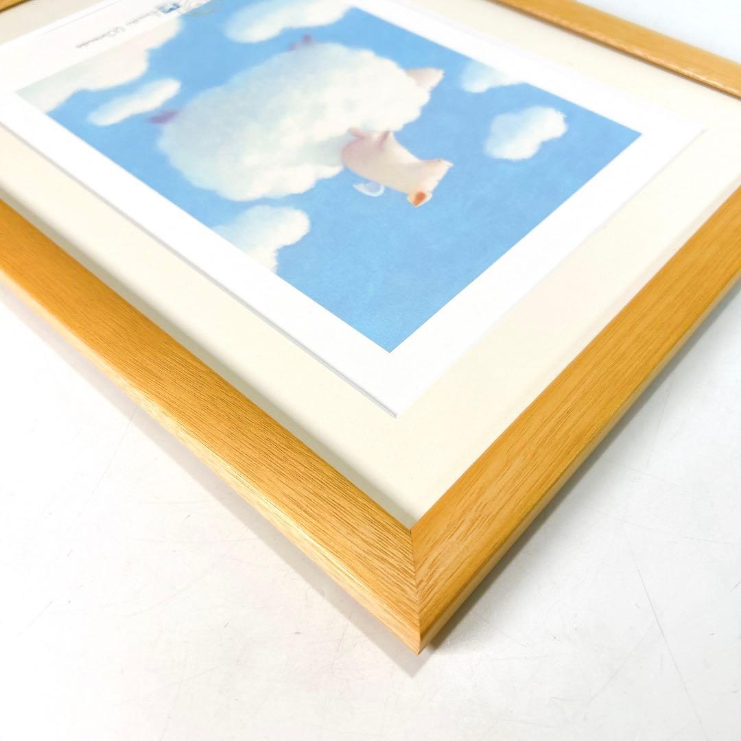 【希少】渡辺宏 版画 天使の休息 732/800