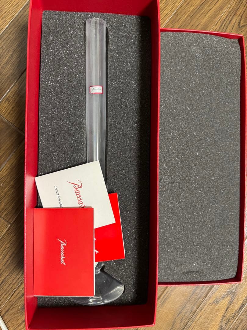 【値下げ】Baccarat クリスタルフラワーベース