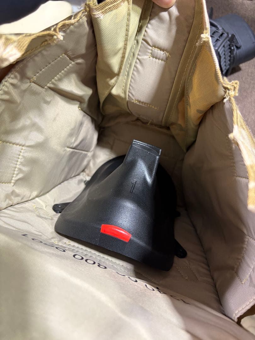 英軍 ガスマスク GSR レスピレーター バックホルダーフレーム付き