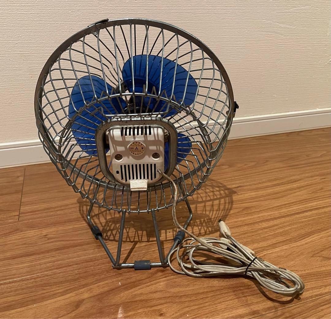 三菱　昭和　レトロ　扇風機　動作します