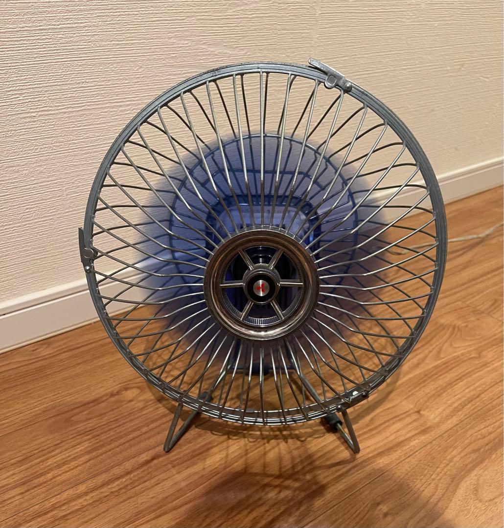 三菱　昭和　レトロ　扇風機　動作します