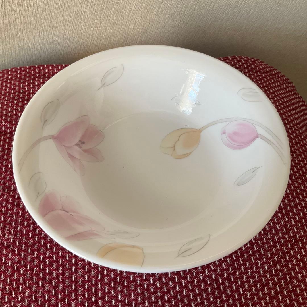 Corelle 花柄 大ボウル　5枚セット