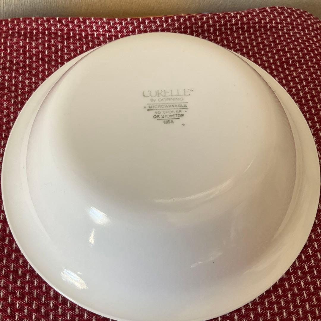 Corelle 花柄 大ボウル　5枚セット