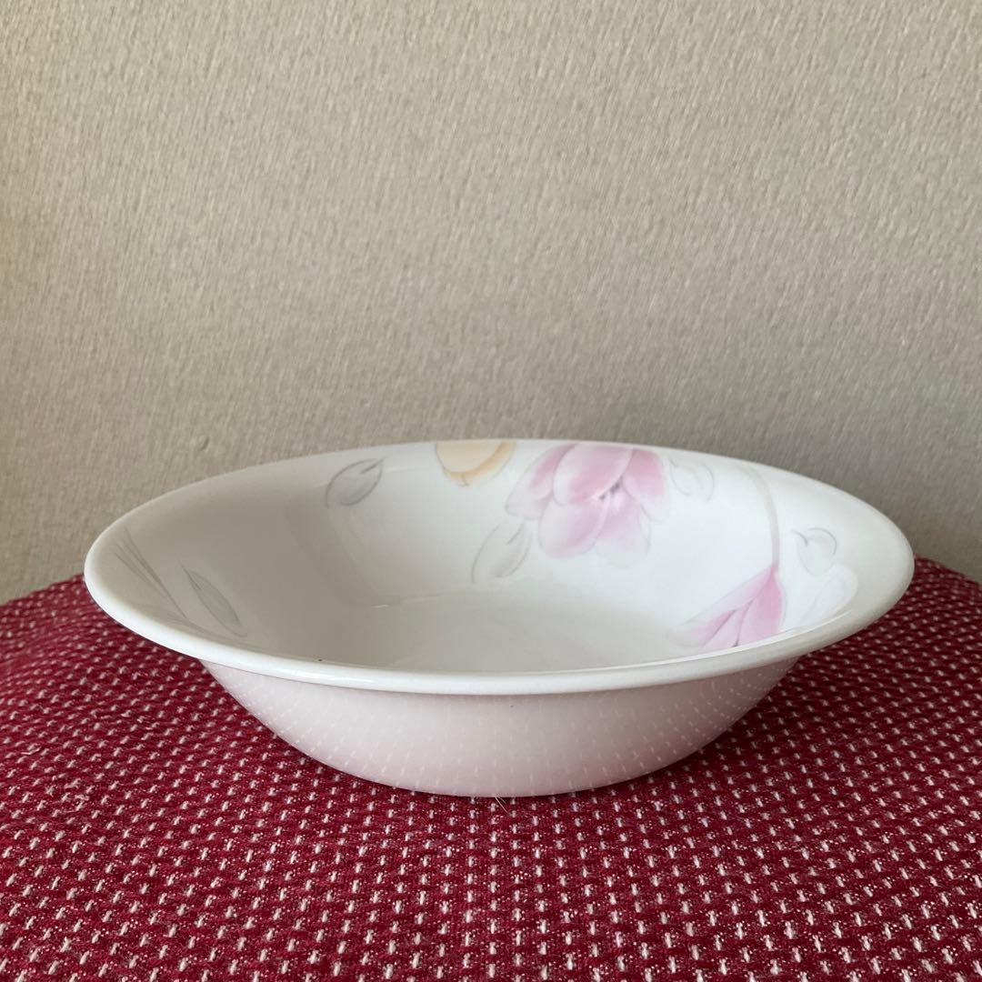 Corelle 花柄 大ボウル　5枚セット