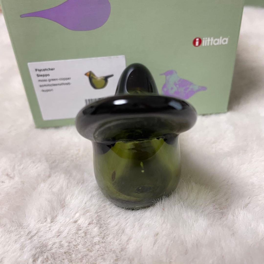 新品未使用 イッタラ　バード バイ トイッカ シエッポ モスグリーン コッパー