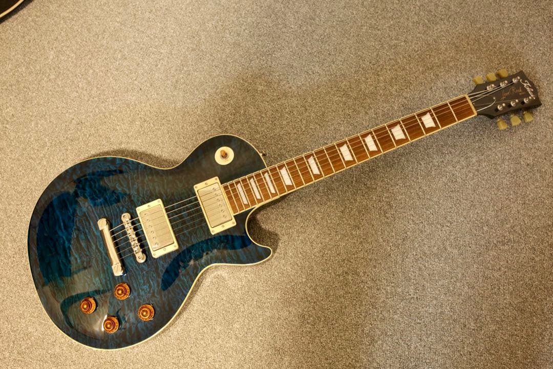 ギター Tokai Love Rock LS-142Q Indigo Blue