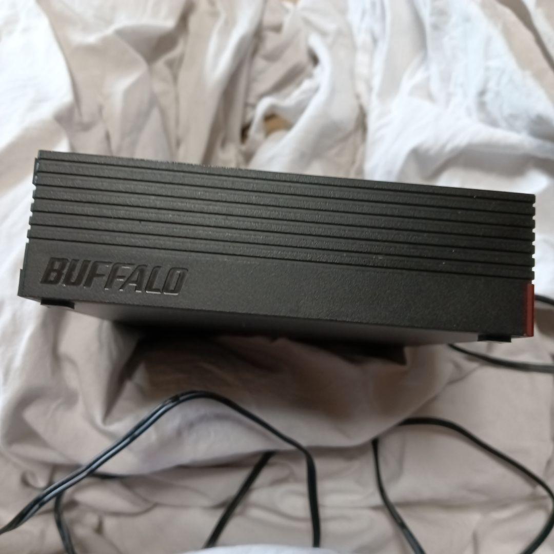 【4TB】BUFFALO 外付けハードディスク ブラック