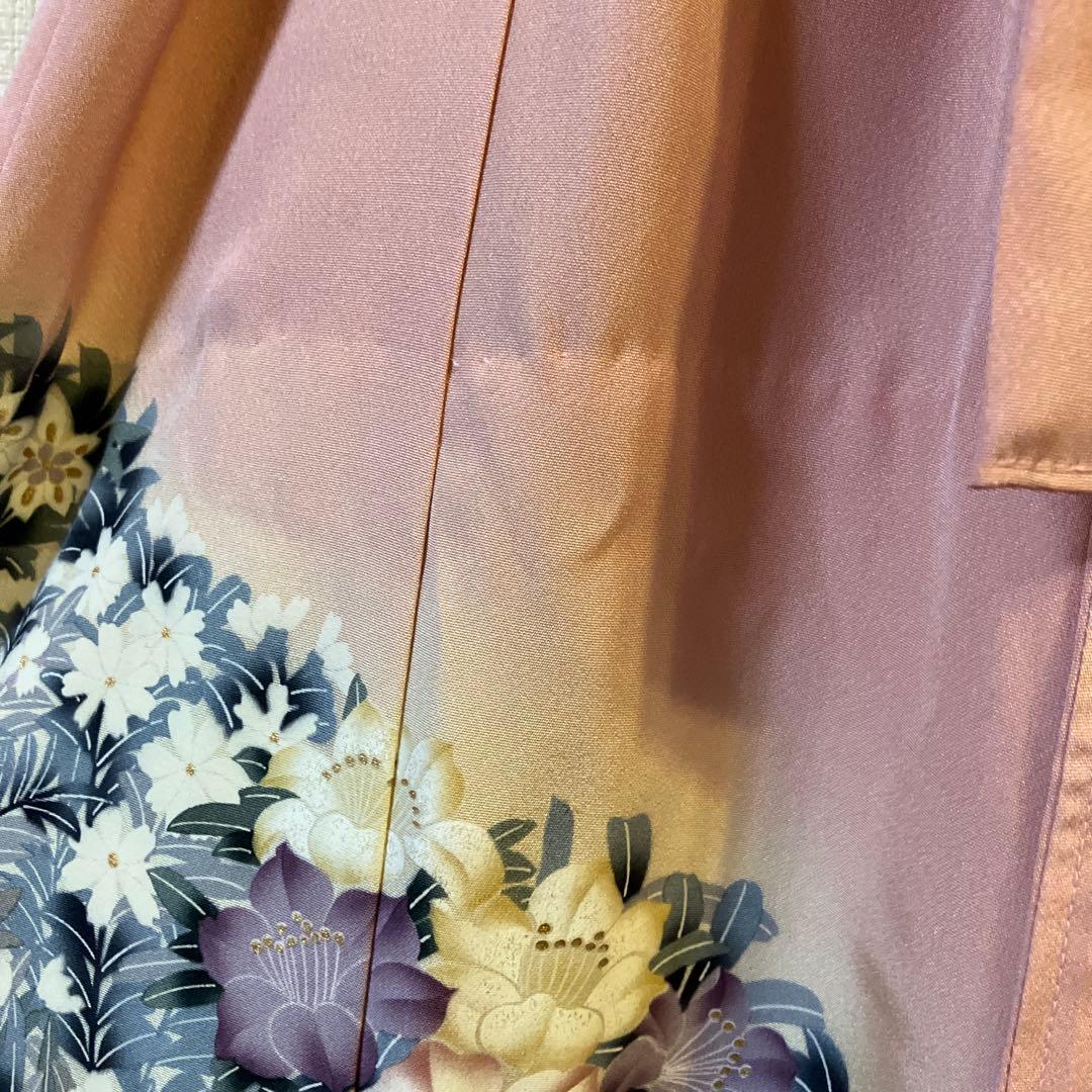 SHINO　帯リメイクバッグ 色留袖リメイク2点　(ミニバッグ)