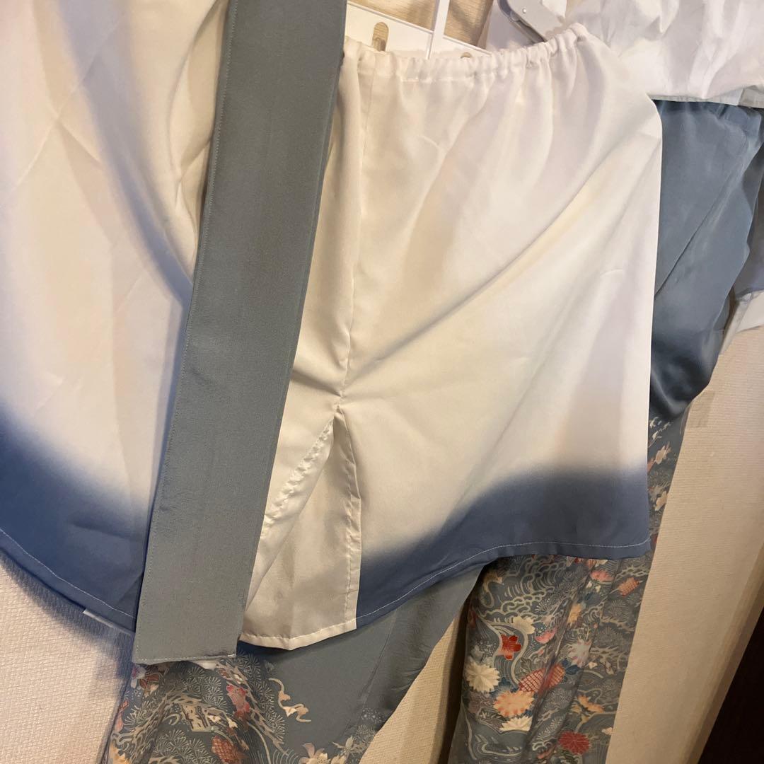 SHINO　帯リメイクバッグ 色留袖リメイク2点　(ミニバッグ)